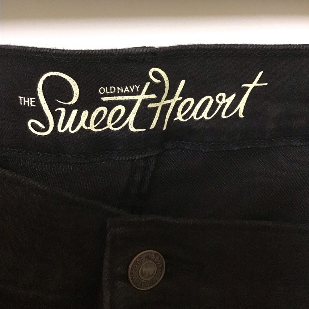 Old Nay Sweetheart Skinny Jeans. Color: Black Jack. Size 14.
